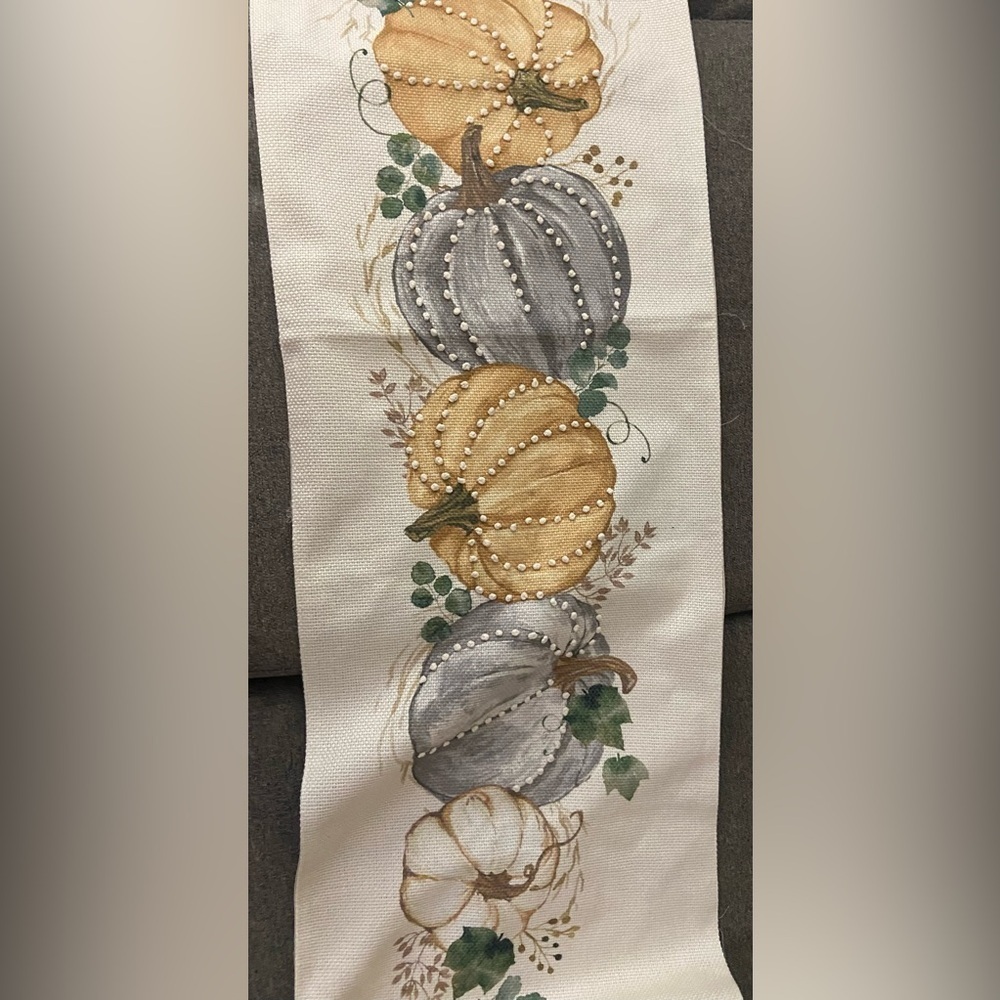 Beautiful hearth and home fall table runner  T26